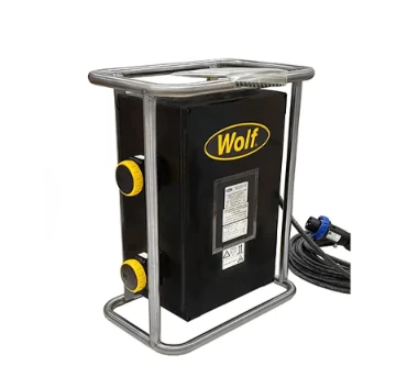 Wolf Safety 230:110V step-down transformers for safe power conversion