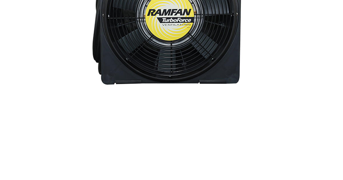 40cm FAN/VENTILATOR — front view — Wolf Safety — ATEX Ventilation