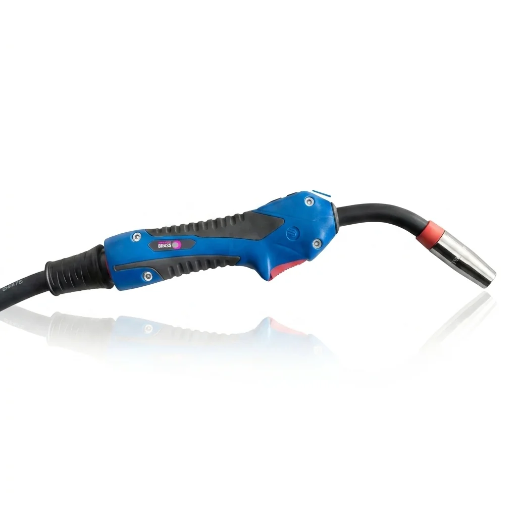 ABICOR BINZEL ABIMIG A 155 LW MIG/MAG welding torch with 45° angled neck for precision welding