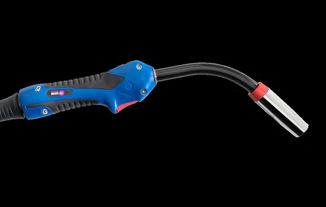 ABIMIG A 355 LW — torch neck 45° — front view — ABICOR BINZEL — MIG/MAG Welding Torches