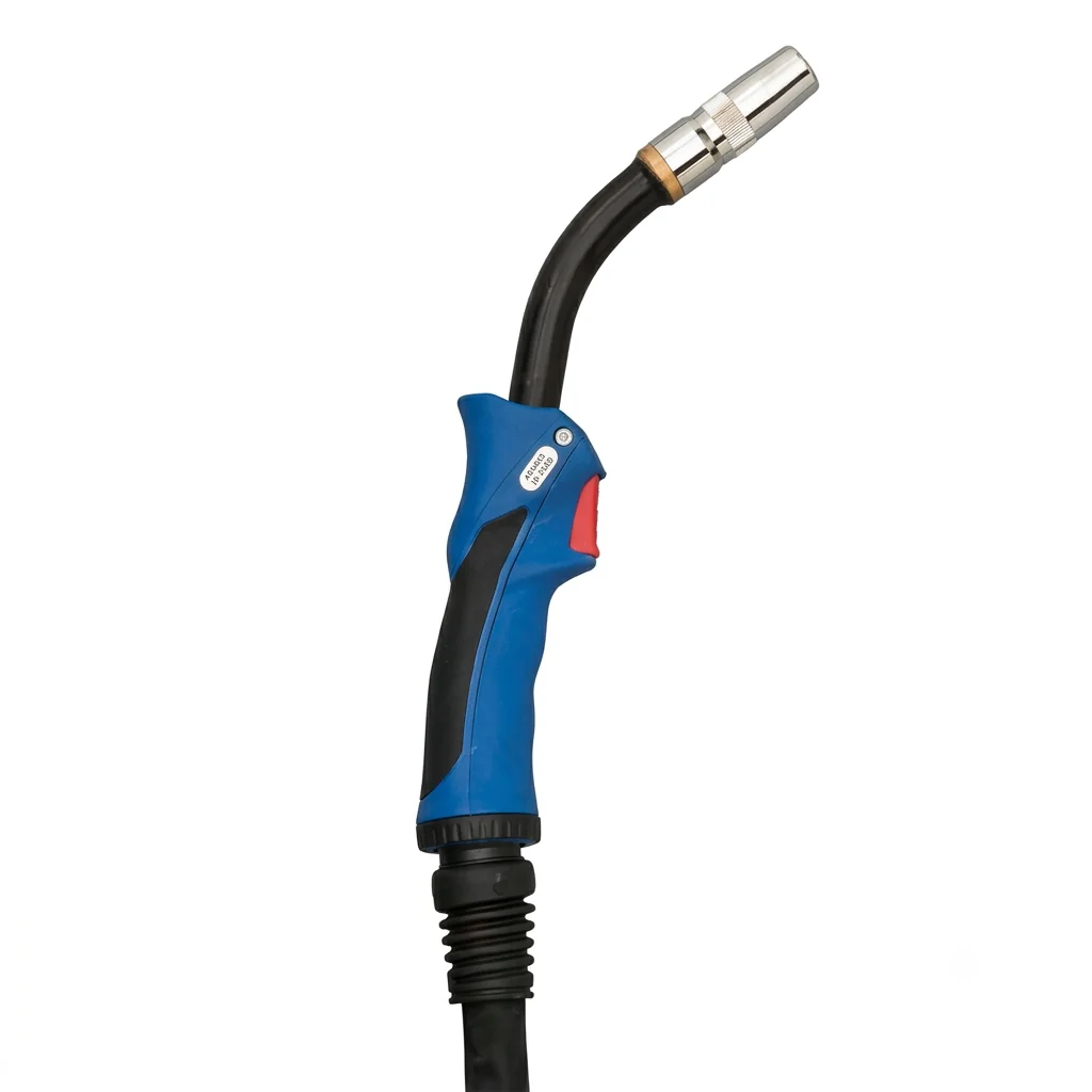 ABIMIG GRIP W 555 D TS (torch complete 4 m) — front view — ABICOR BINZEL — MIG/MAG Welding Torches