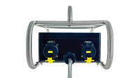 ATEX SPLITTER BOX — detail close-up — Wolf Safety — ATEX Power Distribution