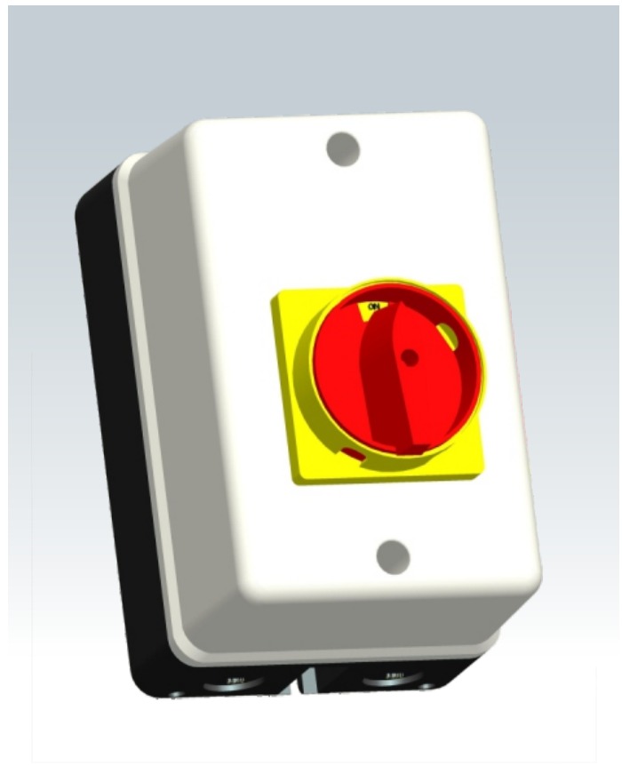 BCH B31SMA1 ABS Plastic Enclosure for MPH32 MPCB