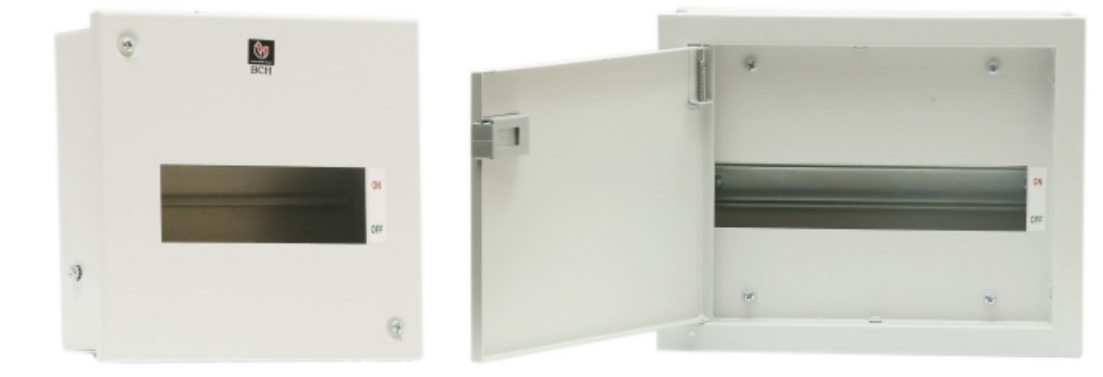 BCH BCHSPNSD04W SPN MCB Distribution Box (4 Way, Single Door)