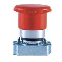 BCH BML22MM4 mushroom actuator momentary switch, metal industrial control button