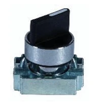 BCH BML22SS3P selector knob actuator, 3-position spring return, stainless steel construction, both sides operable