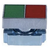 BCH BML22TA twin actuator with green 'I' and red 'O' indicator lights