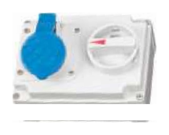 BCH BPX1MIH542 Interlocked Switched Socket, Horizontal (16A, 5P, 415V, IP44)