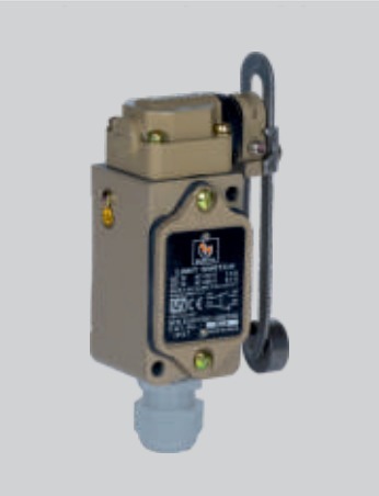 BCH NLLAM Heavy Duty Limit Switch NL - Adjustable Roller Lever, Maintained (IP67)
