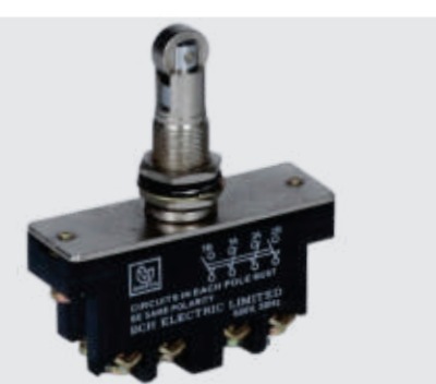 BCH PSTPRB-2 Precision Limit Switch - Top Push Roller, Right Angle (2NO+2NC)