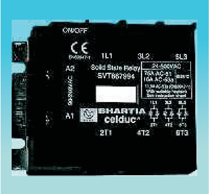 BCH SVT861994 Three Phase Solid State Relay (2.8A AC3, Zero-Cross)
