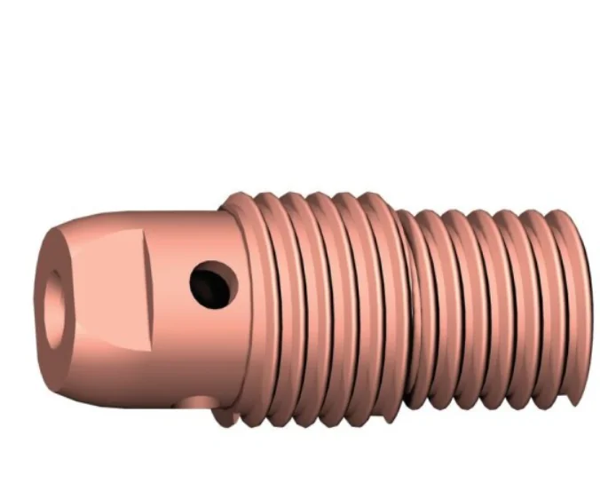 Binzel 2.4mm Collet Body T9/20 Bin13N28 — front view — ABICOR BINZEL — Welding Consumables & Spare Parts