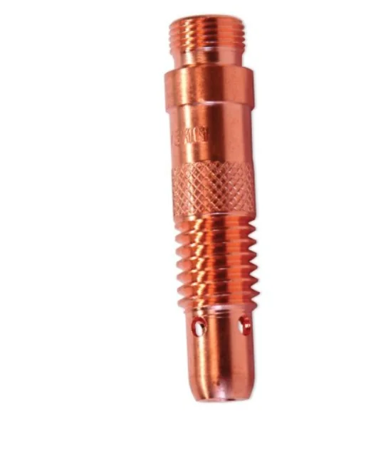 Binzel 3.2mm Collet Body T17/18/26 Bin10N28 — front view — ABICOR BINZEL — Welding Consumables & Spare Parts