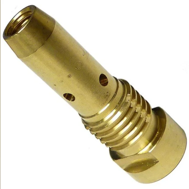 Binzel Abimig 355 M8 Tip/Nozzle Holder 014.H460.5 — front view — ABICOR BINZEL — Welding Consumables & Spare Parts