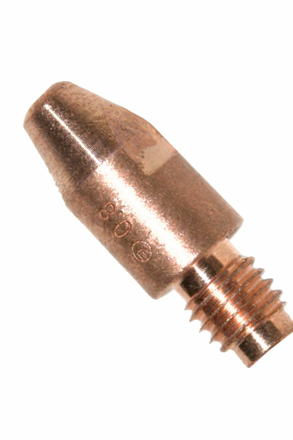 Binzel Contact Tip 1.2mm M8 140-0442 — front view — ABICOR BINZEL — Welding Consumables & Spare Parts