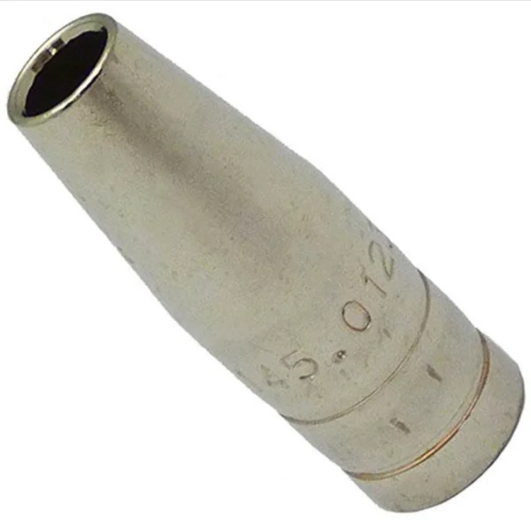 Binzel Gas Nozzle MB15 Tapered 145.0123 — front view — ABICOR BINZEL — Welding Consumables & Spare Parts