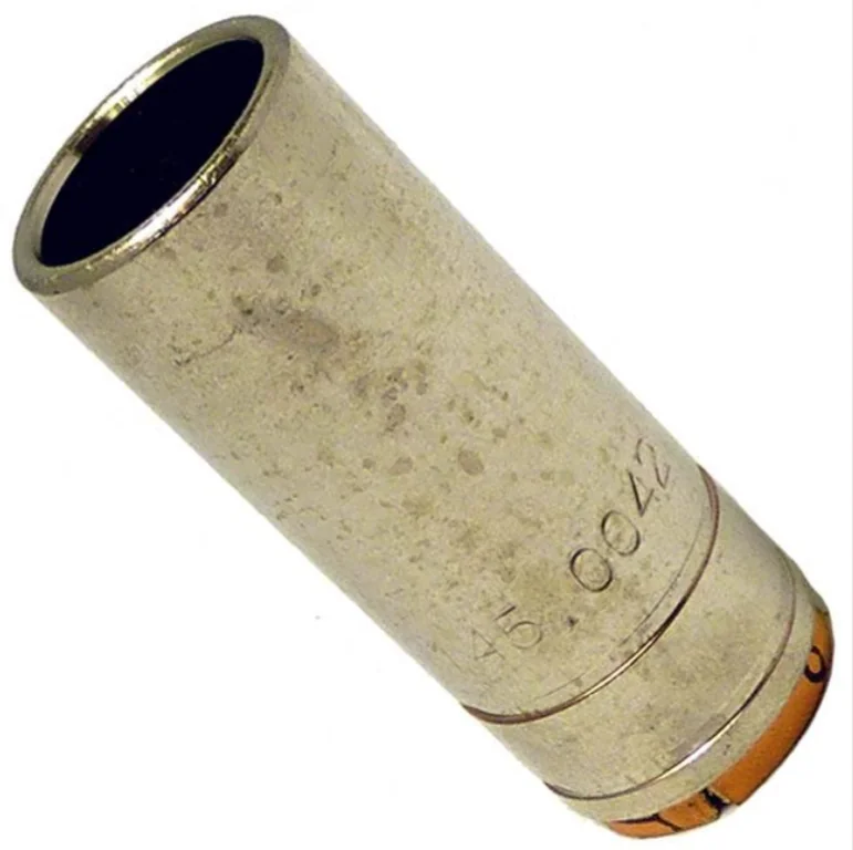 Binzel Gas Nozzle Mb25 Cylindrical 145.0042 — front view — ABICOR BINZEL — Welding Consumables & Spare Parts