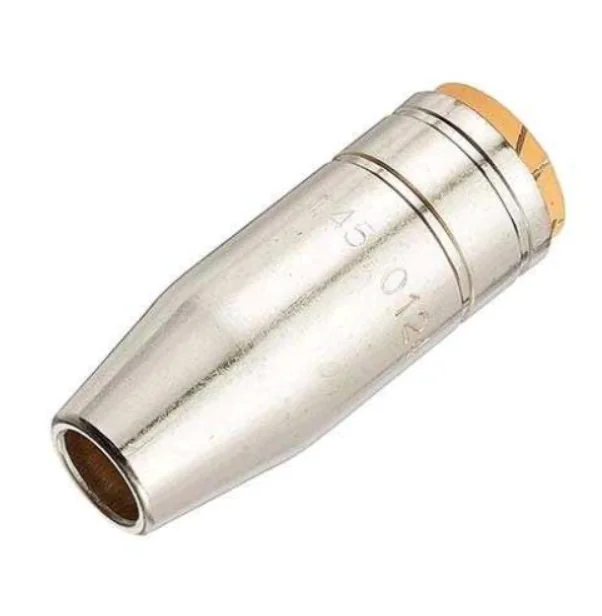 Binzel Gas Nozzle Mb25 Tapered 145.0124 — front view — ABICOR BINZEL — Welding Consumables & Spare Parts