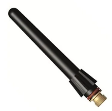 Binzel Long Back Cap T17/18/26 Bin57Y02 — front view — ABICOR BINZEL — Welding Consumables & Spare Parts