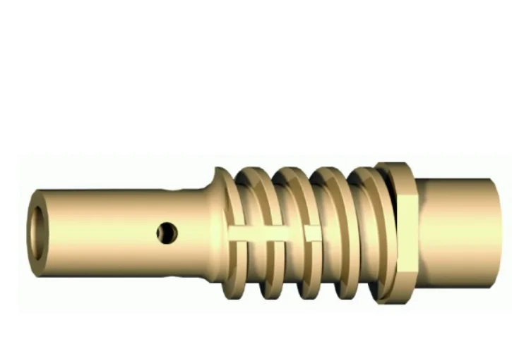 Binzel Nozzle Holder MB 15Ak 002.0078 — front view — ABICOR BINZEL — Welding Consumables & Spare Parts