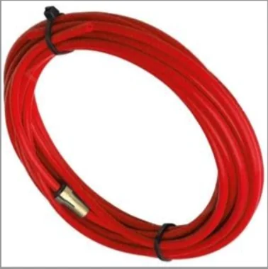 Binzel Red P.C Liner 4Mtr 124.0031 — front view — ABICOR BINZEL — Welding Consumables & Spare Parts