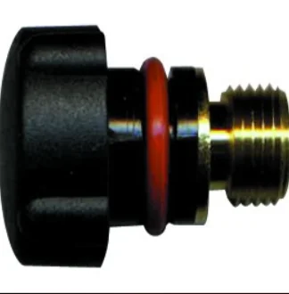 Binzel Short Back Cap T17/18/26 Bin57Y04 — front view — ABICOR BINZEL — Welding Consumables & Spare Parts