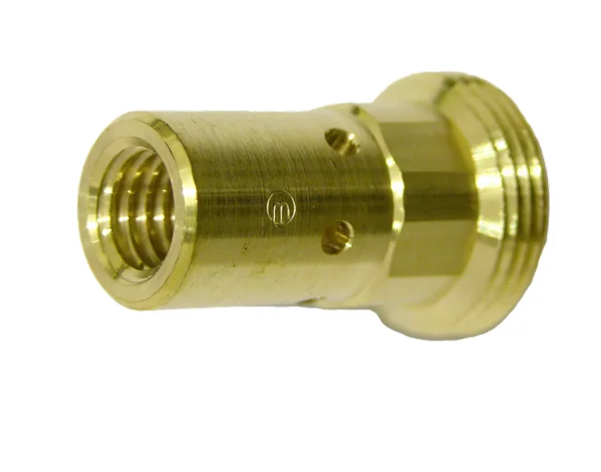 Binzel Tip Adaptor Mb501. M8 Std 142.0022 — front view — ABICOR BINZEL — Welding Consumables & Spare Parts
