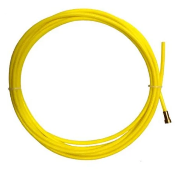 Binzel Yellow Pc Liner 5Mtr 124.0044 — front view — ABICOR BINZEL — Welding Consumables & Spare Parts