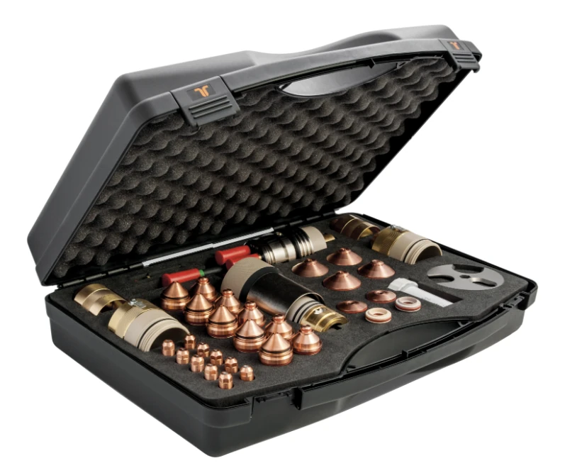 THERMACUT Box with Parts consumable case for 130-260A mechanized cutting system with organized compartments