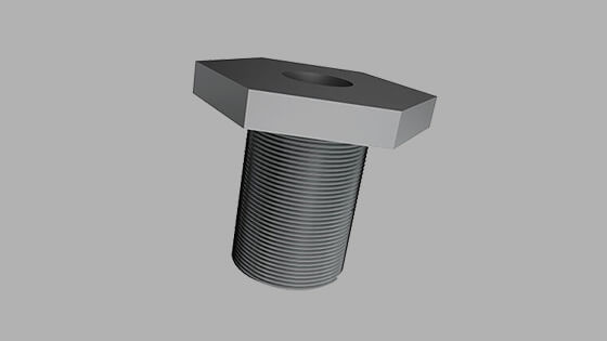 CODIPRO ADA Thread Adaptor for Swivel Lifting Rings (M24-M100 / UNC 7/8"-4") - lifting point Saudi Arabia
