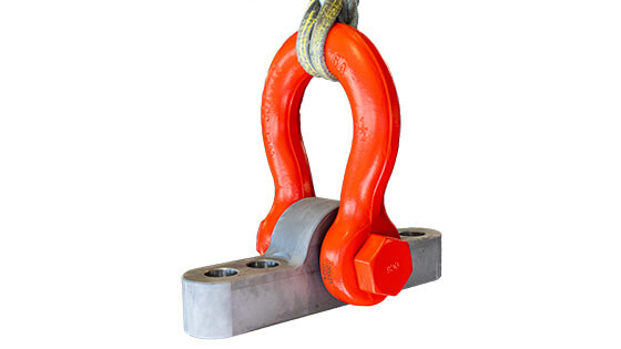 CODIPRO CSS Central Safety Shackle Lifting Point (WLL 20 / 32 / 55 t) - lifting point Saudi Arabia - view 2