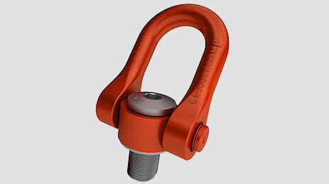 CODIPRO DSS Universal Double Swivel Shackle Lifting Ring (GRADUP, M24-M100 / UNC 1"-2 1/2" - lifting point Saudi Arabia