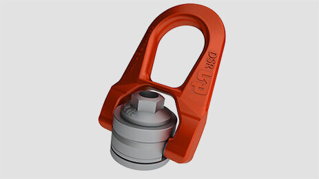 CODIPRO FE.DSR Female Double Swivel Lifting Ring (GRADUP, M8-M22 / UNC 1/4"-7/8", WLL 0.4- - lifting point Saudi Arabia