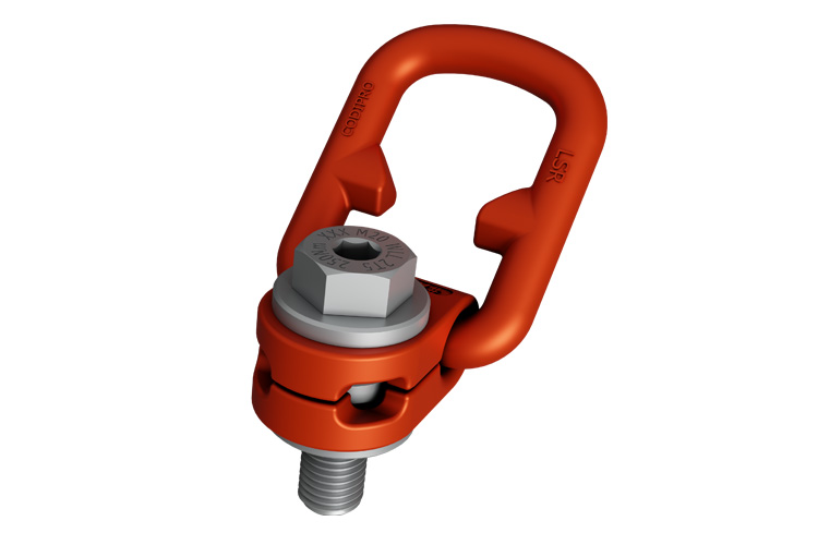 CODIPRO LSR Lateral Swivel Lifting Ring (patented, M8-M20, WLL 0.3-2.5 t) - lifting point Saudi Arabia