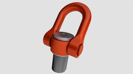 CODIPRO MEGA.DSS+ Double Swivel Lifting Ring (GRADUP, M64-M100 / UNC 2 3/4"-4", WLL 30-70  - lifting point Saudi Arabia