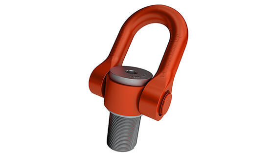 CODIPRO MEGA.DSS+ Double Swivel Lifting Ring (GRADUP, M64-M100 / UNC 2 3/4"-4", WLL 30-70  - lifting point Saudi Arabia - vie