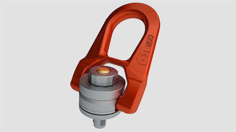 CODIPRO QL.DSR Quick Lift Double Swivel Ring (GRADUP, M8-M30 / UNC 1/2"-1", WLL 0.25-3.5 t - lifting point Saudi Arabia