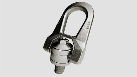 CODIPRO SS.DSR Stainless Steel 316L Double Swivel Lifting Ring (M6-M30 / UNC 1/4"-1", WLL  - lifting point Saudi Arabia