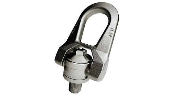 CODIPRO SS.DSR Stainless Steel 316L Double Swivel Lifting Ring (M6-M30 / UNC 1/4"-1", WLL  - lifting point Saudi Arabia - vie