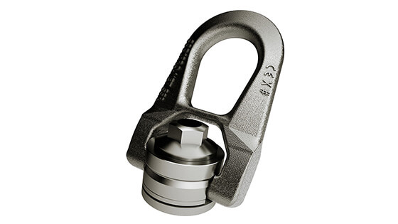 CODIPRO SS.FE.DSR Female Stainless Steel 316L Double Swivel Lifting Ring (M8-M22 / UNC 5/1 - lifting point Saudi Arabia