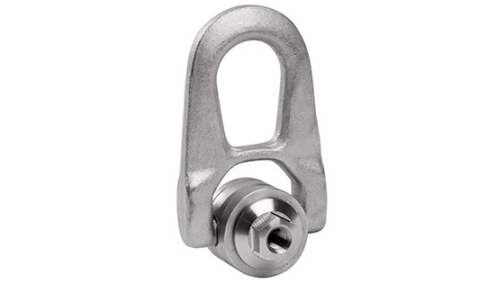 CODIPRO SS.FE.DSR Female Stainless Steel 316L Double Swivel Lifting Ring (M8-M22 / UNC 5/1 - lifting point Saudi Arabia - vie