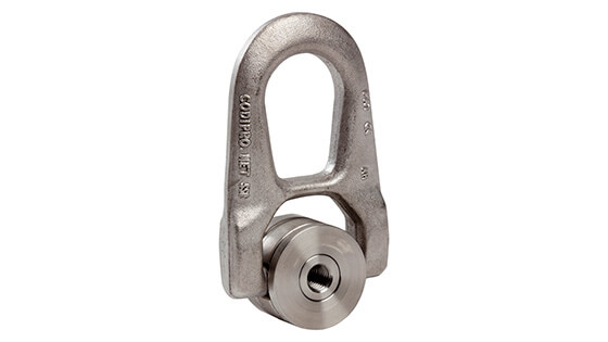 CODIPRO SS.FE.DSR Female Stainless Steel 316L Double Swivel Lifting Ring (M8-M22 / UNC 5/1 - lifting point Saudi Arabia - vie