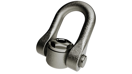 CODIPRO SS.FE.DSS Female Stainless Steel 316L Universal Double Swivel Lifting Ring (M24-M3 - lifting point Saudi Arabia