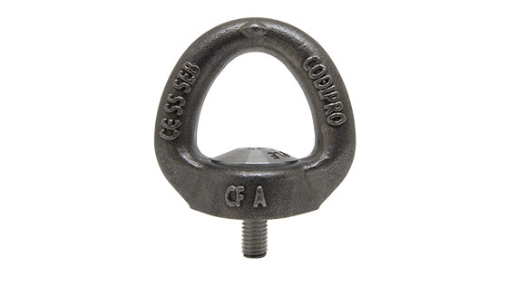 CODIPRO SS.SEB Stainless Steel 316L Swivel Eye Bolt (M8-M24 / UNC 3/8"-1/2", WLL 0.2-2.5 t - lifting point Saudi Arabia - vie