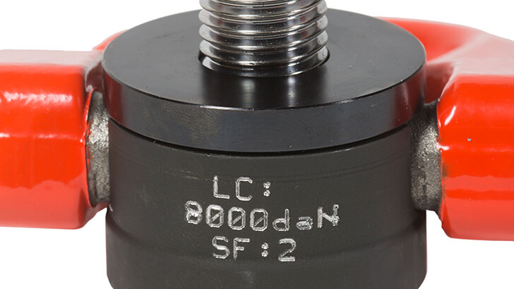 CODIPRO Swivel Lashing Points - Certified Lashing Version of CODIPRO Swivel Rings (LC + WL - lifting point Saudi Arabia - vie