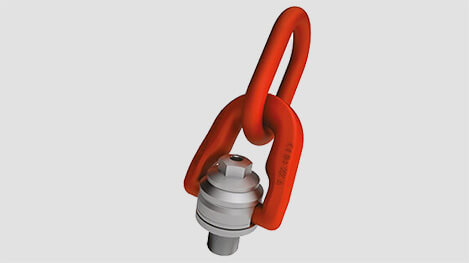 CODIPRO TSR Triple Swivel Lifting Ring (M8-M56 / UNC 5/16"-2", WLL 0.4-22 t) - lifting point Saudi Arabia