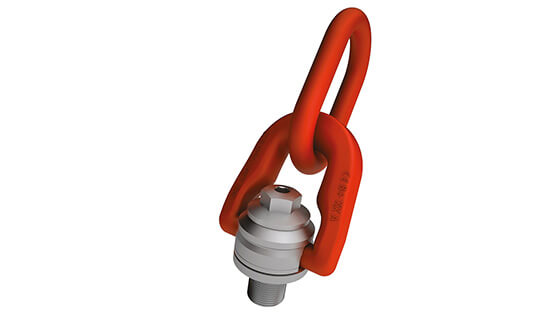 CODIPRO TSR Triple Swivel Lifting Ring (M8-M56 / UNC 5/16"-2", WLL 0.4-22 t) - lifting point Saudi Arabia - view 2