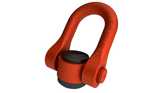 CODIPRO WE.DSR / WE.DSS Weld-On Swivel Hoist Ring (WLL 2-10 t) - lifting point Saudi Arabia - view 2