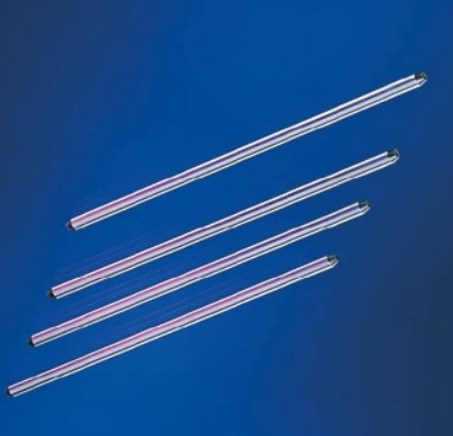 Abicor Binzel capillary tube for 1.6mm wire, 2x5mm diameter, 200mm length, clear plastic tubing