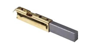 ABICOR BINZEL carbon brush 110V for welding equipment, showing electrical contact component